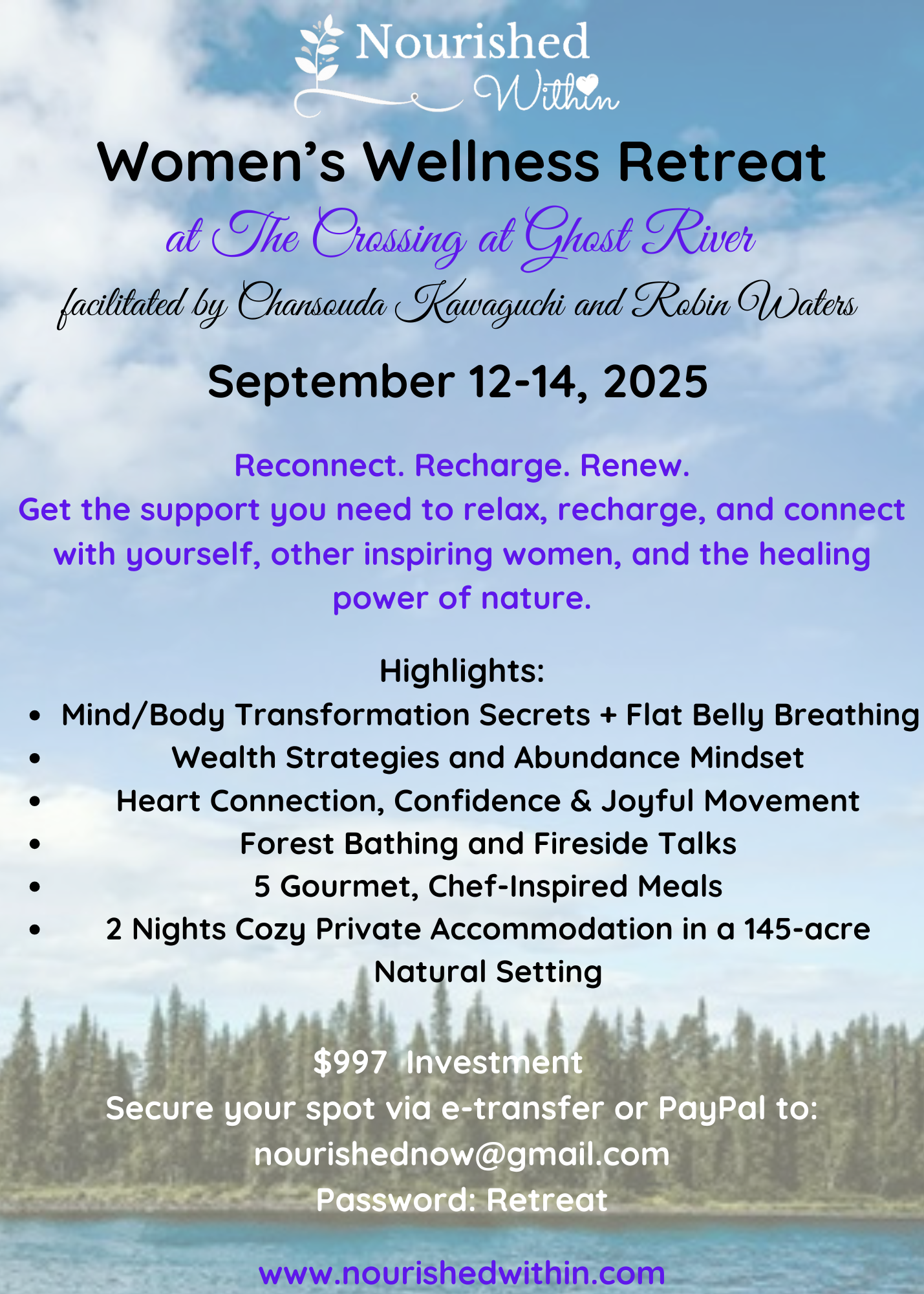 Upcoming Events at Nourished Within